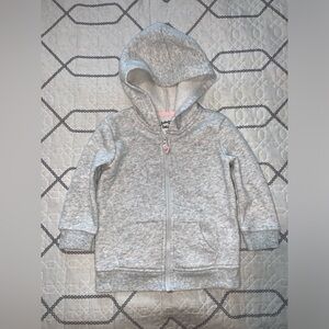 Jumping Beans | baby girl | Grey | zipper hoodie |